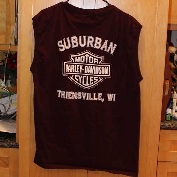 Harley Sleeveless Pullover Top NWOT. Size Large - Picture 3 of 4